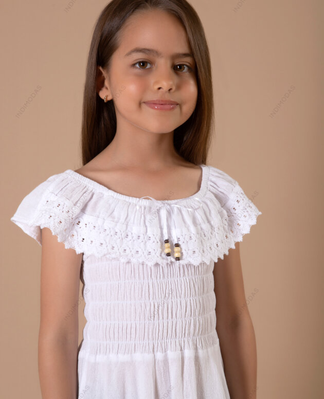 VESTIDO NIÑA CATALINA PUNTAS